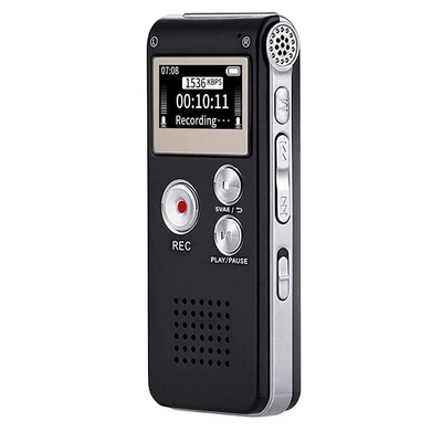 Professional Mini Audio Recorder X189 Voice Activated Digital Voice Recorder Microphones Noise Reduction Multi-language Menu