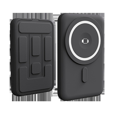 Custom 10000mah Portable Bank Power Powerbank Type C Output Fast Charging Power Banks Wireless Magnetic Power Bank
