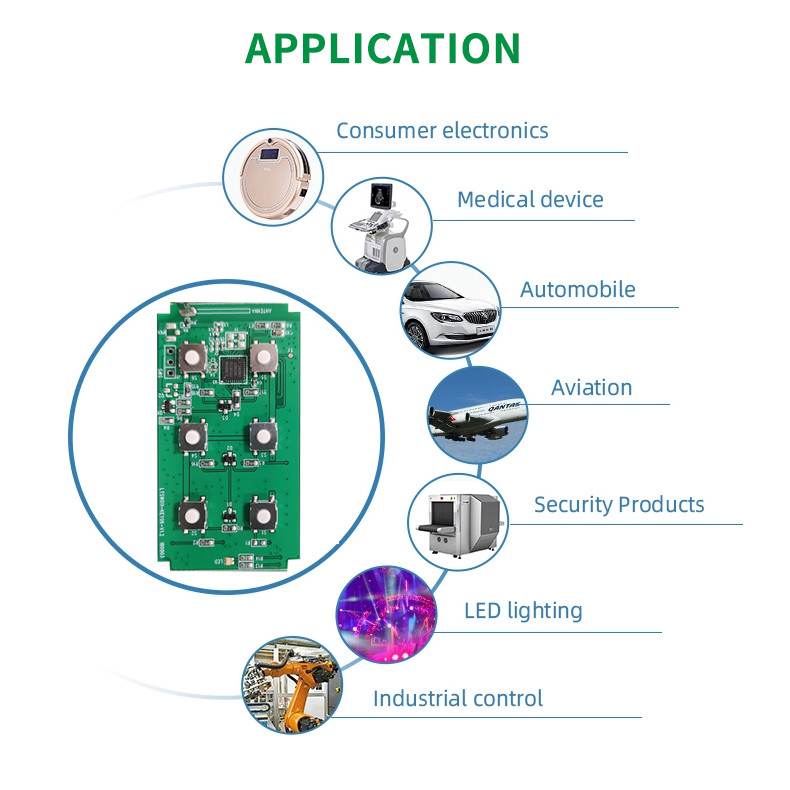 ODM PCB Assembly Services 3oz Copper Electronics SMT Circuit Board