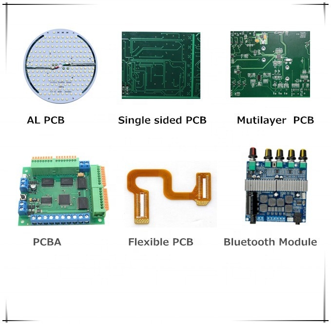 Multilayer Consumer Electronics PCBA Flexible Bluetooth Amplifier Circuit Board