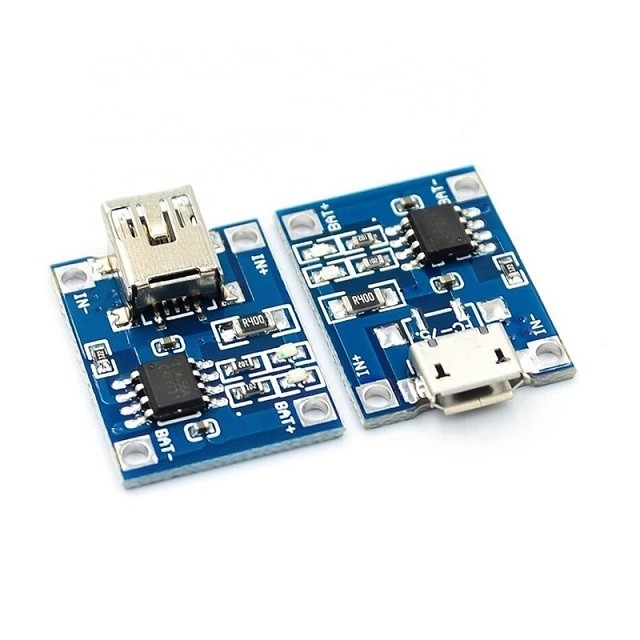 5v 1a Usb 18650 Interface Charging Protection Type-c Lithium Battery Charger Module Tp4056