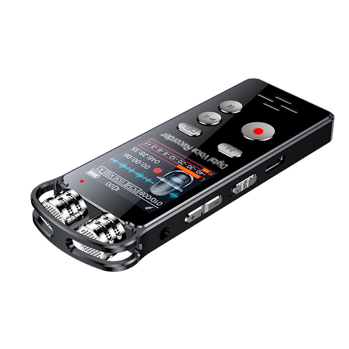 X199 Digital Voice Recorder Continuous Recording Built-in Two Microphones Voice Recorder Audio Recording