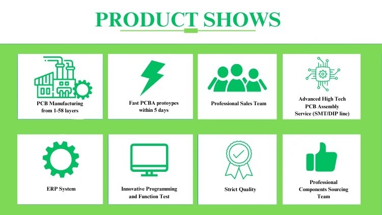 Custom service fabrication electronic pcba oem supplier manufacturer assembly printed circuit boards other pcb pcba