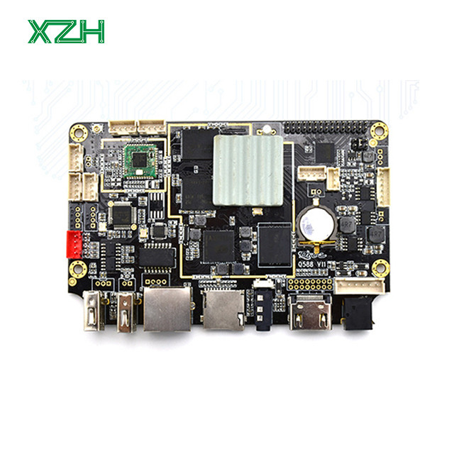iPhone Call Recorder Bracelet Green Solder Mask Smart Electronics PCBA with FR-4 Base Material