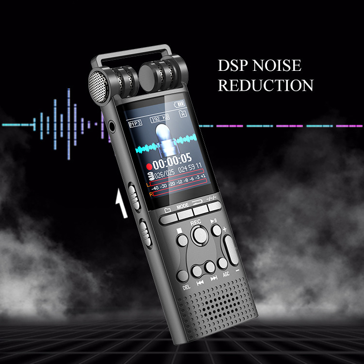 Professional Study and Work Digital Recorder, High-definition Display, Noise Reduction, Ultra-long Recording Equipment