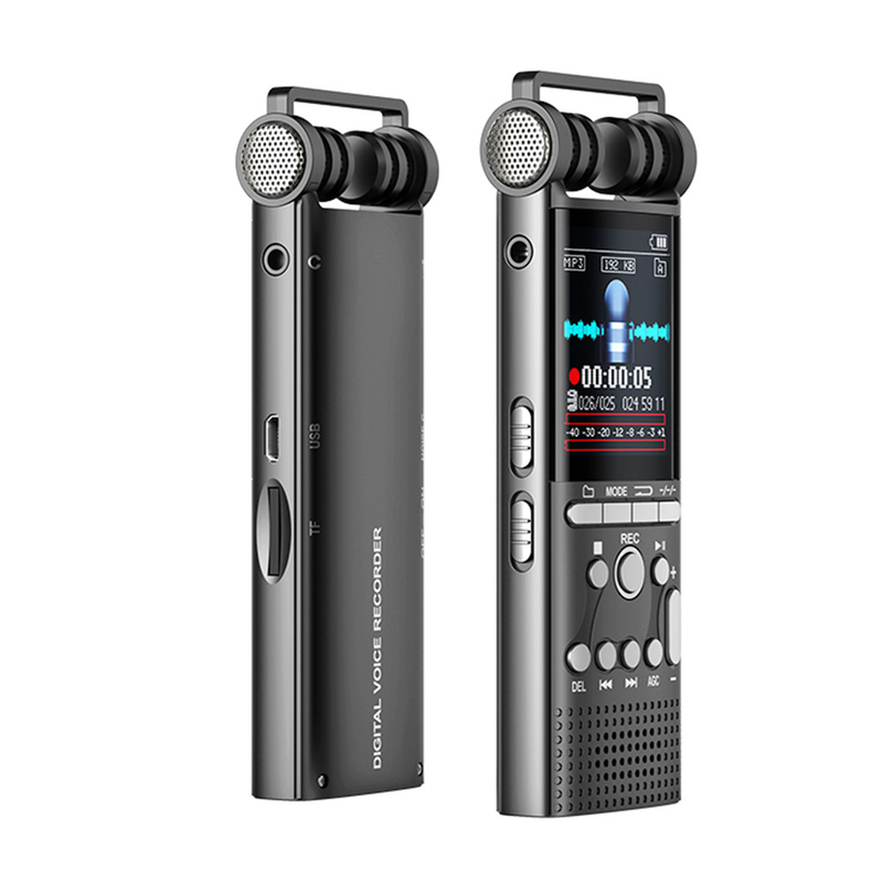 Noise Reduction Telephone/Line-In Recording Digital Voice Recorder with Voice Activated Function