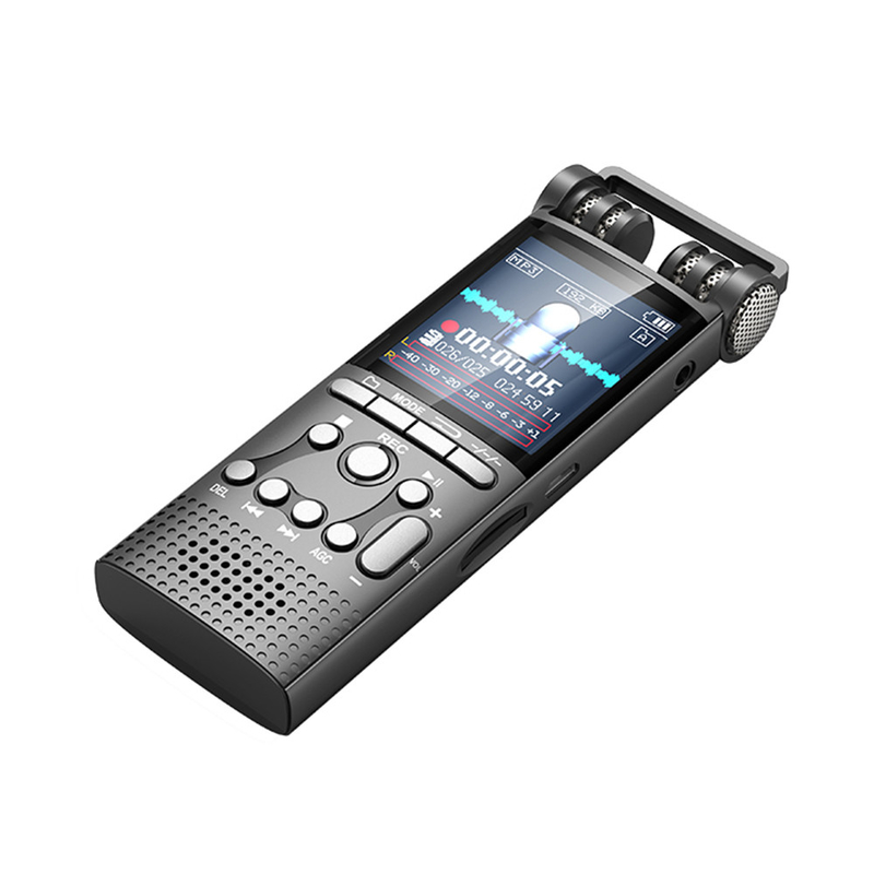Noise Reduction Telephone/Line-In Recording Digital Voice Recorder with Voice Activated Function