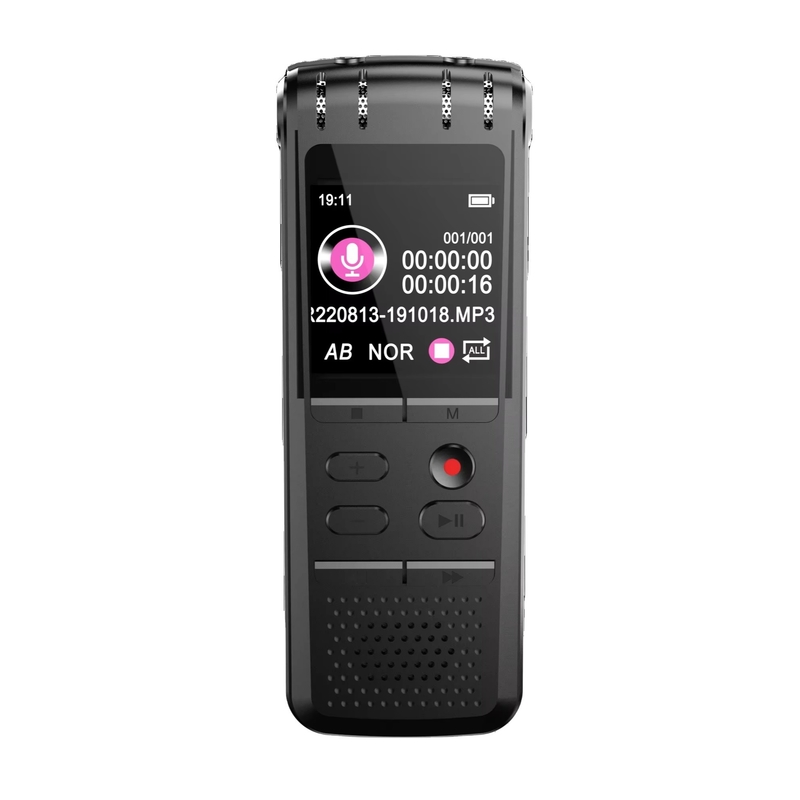 Smart Noise Reduction Recorder 4 in 1 Interface 9248 Hours Digital Voice Recorder