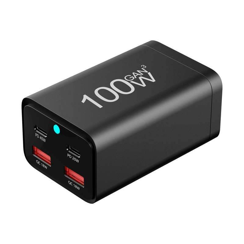 XZH 100W GAN PD Power Adapter Travel Quick Charger International Universal Travel Adapter Type-c for Laptop