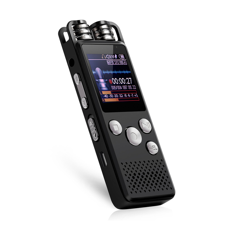 Built-in 8GB Memory Included Audio Recorder Handheld Digital Recorder for Lectures Meetings