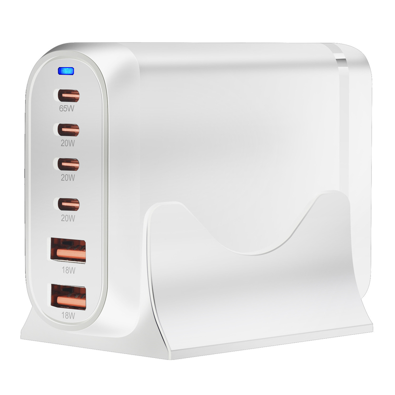 GaN 160W PD Fast Charging Usb Charger USB C 2 Type C 4 Ports for Samsung Mobile Phone Laptop PD USB Wall Charger Adapter