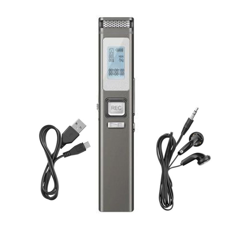 (Hot Offer) Hidden Device Activated With Playback Spy Voice Recorder