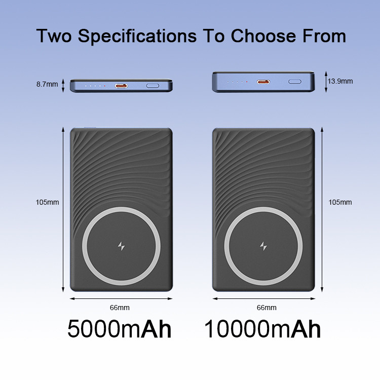 Magnetic Wireless Power Bank for Phone Portatil Power Bank Magnetique Universel Fast Charging 5000mah 10000mah