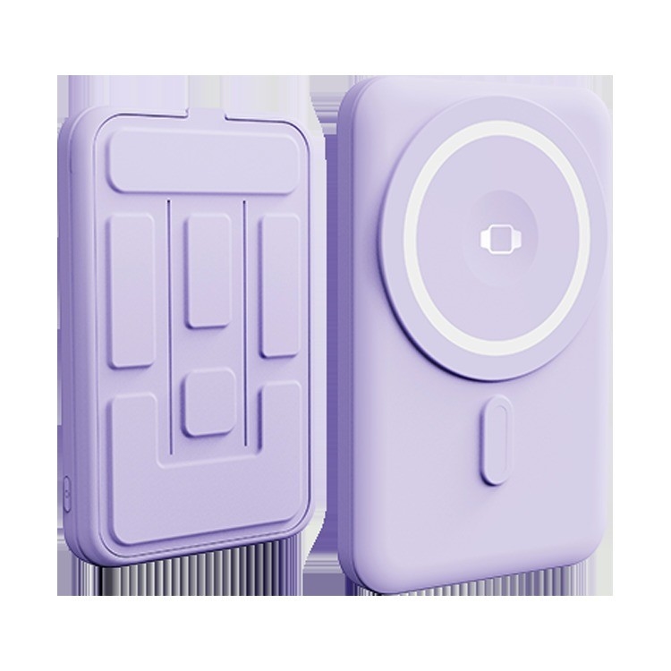 Custom 10000mah Portable Bank Power Powerbank Type C Output Fast Charging Power Banks Wireless Magnetic Power Bank