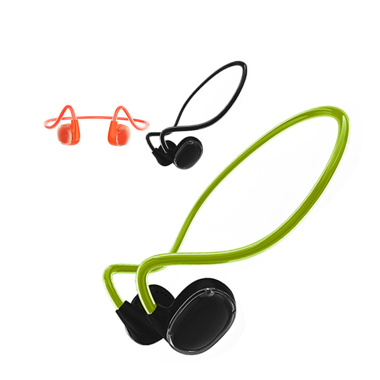 XZH 2024 Latest New Neck Air Conduction Touch Contrrol Blue Tooth Wireless on Ear Earphones for Sport Running