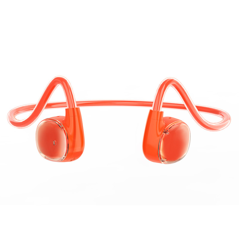 XZH 2024 Latest New Neck Air Conduction Touch Contrrol Blue Tooth Wireless on Ear Earphones for Sport Running