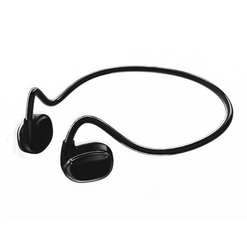 XZH 2024 Latest New Neck Air Conduction Touch Contrrol Blue Tooth Wireless on Ear Earphones for Sport Running