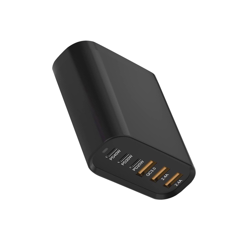 155W 6 Ports GaN USB C Charger PD 155W GaN Type C Fast Wall Charger for NoteBook Pro Laptop and Mobile Phone