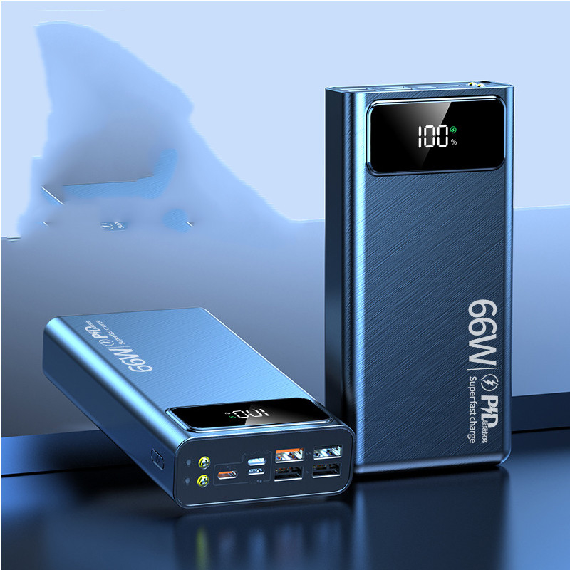80000mAh Power Bank Portable Phone Charger Fast Digital Display Polymer Battery Bank Power Charger for iPhone Bank Power