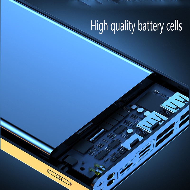 80000mAh Power Bank Portable Phone Charger Fast Digital Display Polymer Battery Bank Power Charger for iPhone Bank Power