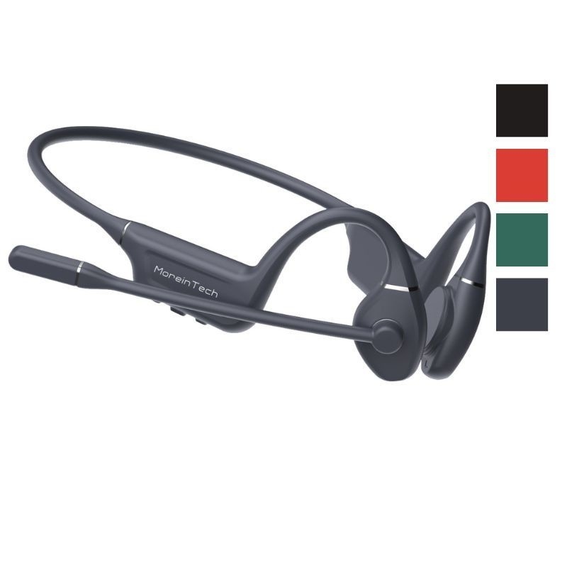 Ultimate Tech Combo Neckband Open Ear Wireless Bone Conduction Headphones and Smart Speakers Bluetooth