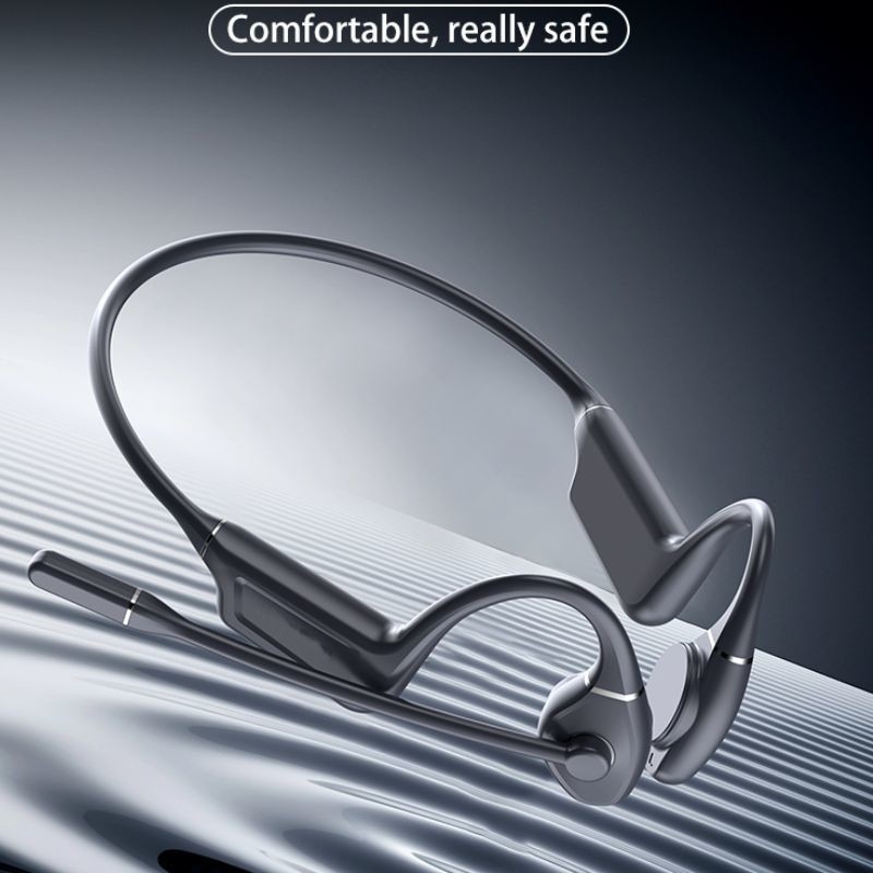 Ultimate Tech Combo Neckband Open Ear Wireless Bone Conduction Headphones and Smart Speakers Bluetooth