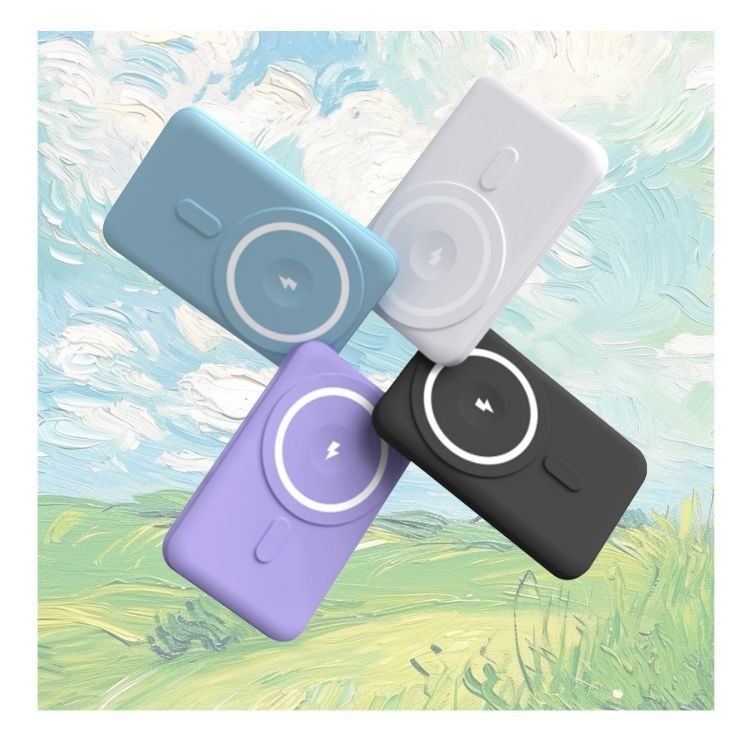 Trending High Capacity Portable Ce Mobile Charger Battery Pd Magnetic Powerbank 10000mah 20w 5000mah Power Bank Laptop Cellphone