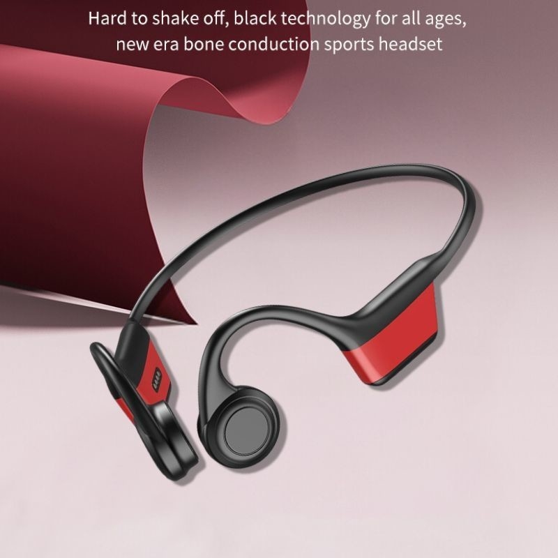 Wireless Earbuds Running Headset Bone Conduction Headphones Bluetooth Headphones With Microphone for Running Cycling Driving