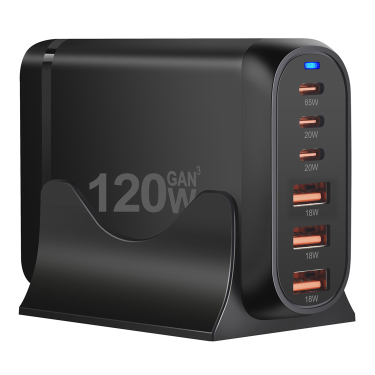 120w 160w 200w Multifunction Travel for Laptop Iphone Macbook Pd Qc Portable Fast USB Type C Charging PC Power Adapter Charger