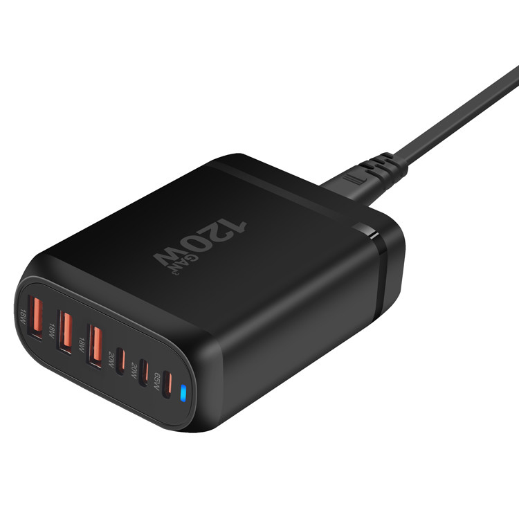 120w 160w 200w Multifunction Travel for Laptop Iphone Macbook Pd Qc Portable Fast USB Type C Charging PC Power Adapter Charger