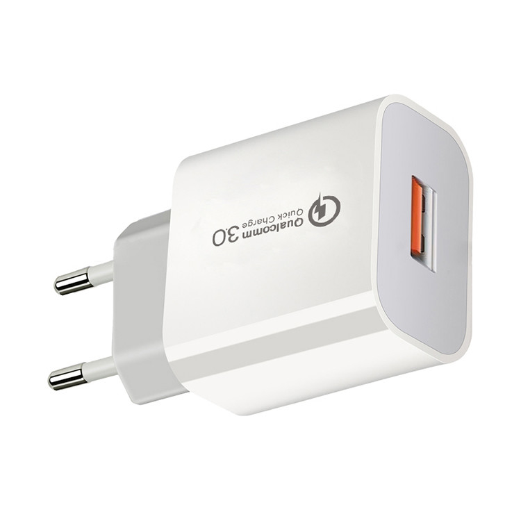 Top Selling Products 2024 Usb Wall Charger Block 18w 12watt Fast Charging Block Plug Adapter