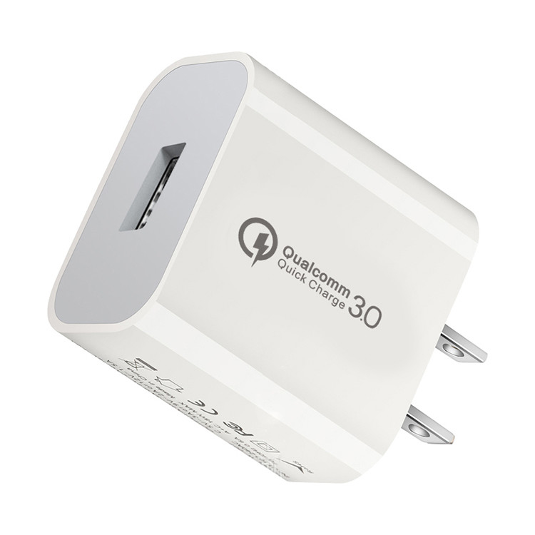 Top Selling Products 2024 Usb Wall Charger Block 18w 12watt Fast Charging Block Plug Adapter