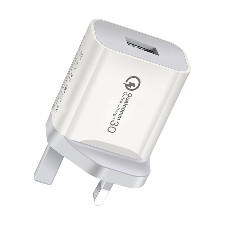 Top Selling Products 2024 Usb Wall Charger Block 18w 12watt Fast Charging Block Plug Adapter