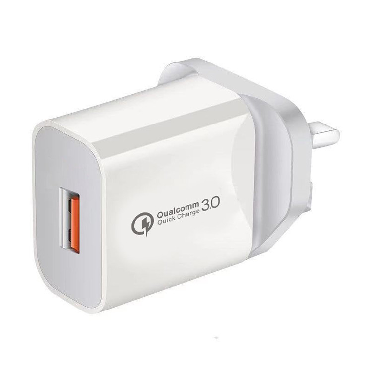 Top Selling Products 2024 Usb Wall Charger Block 18w 12watt Fast Charging Block Plug Adapter