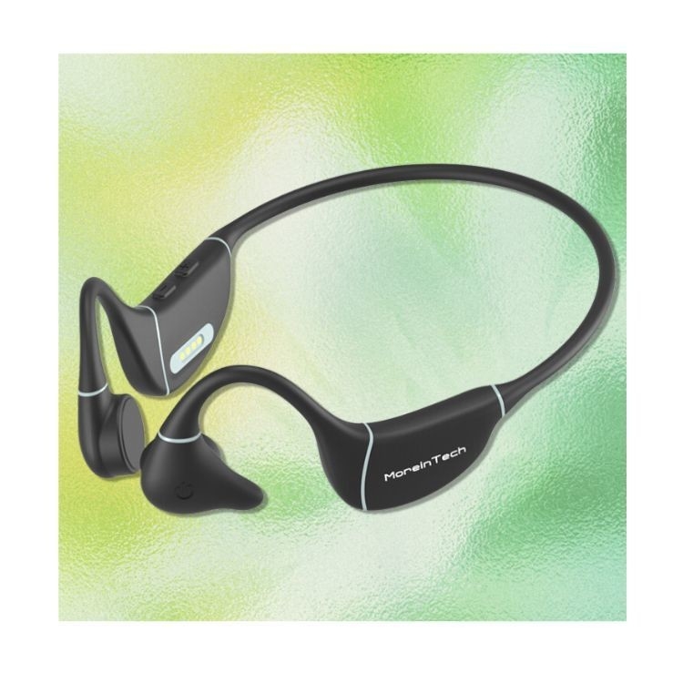 Swan-like Elegant Curves Design Bone Conduction Headphones Swimming Headphones with bluetooth Media Player