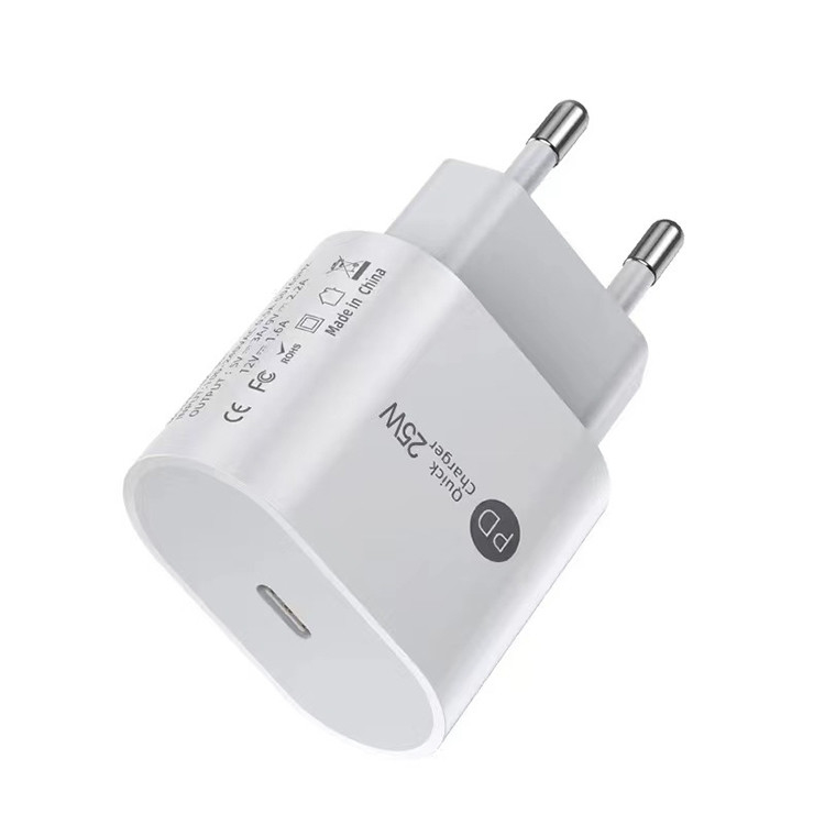 Mobile Phone 12v 1.5a 25w Single Port Cube Travel Usb Charger Adapter Us Plug Usb Wall Charger Block for Smart Device Charging