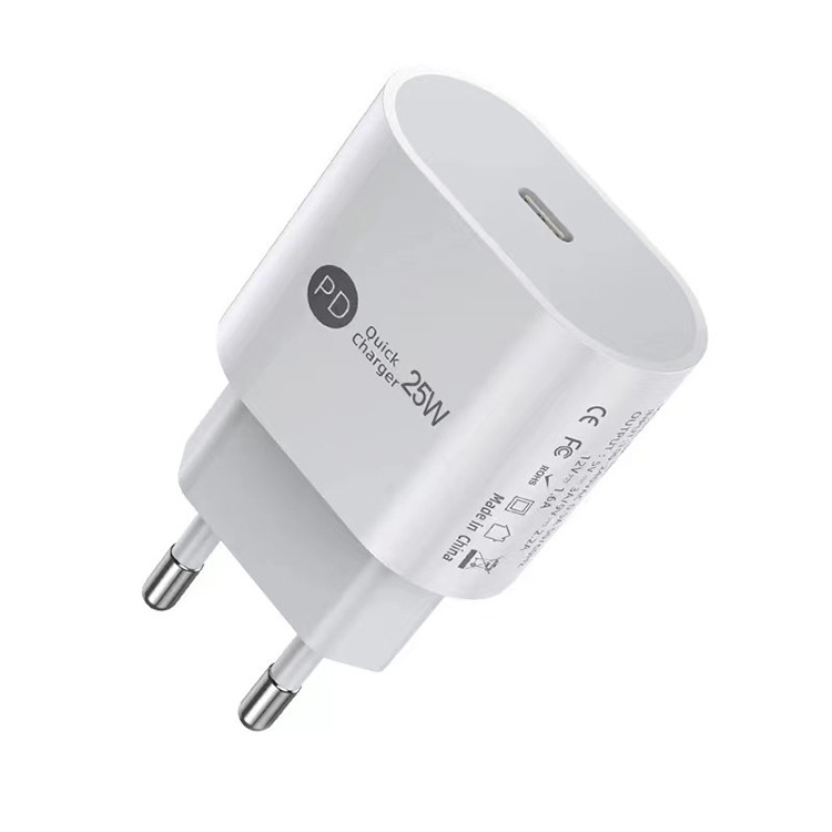 Mobile Phone 12v 1.5a 25w Single Port Cube Travel Usb Charger Adapter Us Plug Usb Wall Charger Block for Smart Device Charging