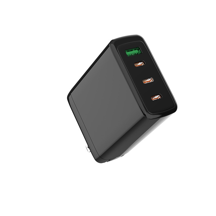 100W Charging Power Stock Station Hub 4 Power Port PD3.0 QC3.0 Fast Charging USB C Charger for I Phone Multiple Devices