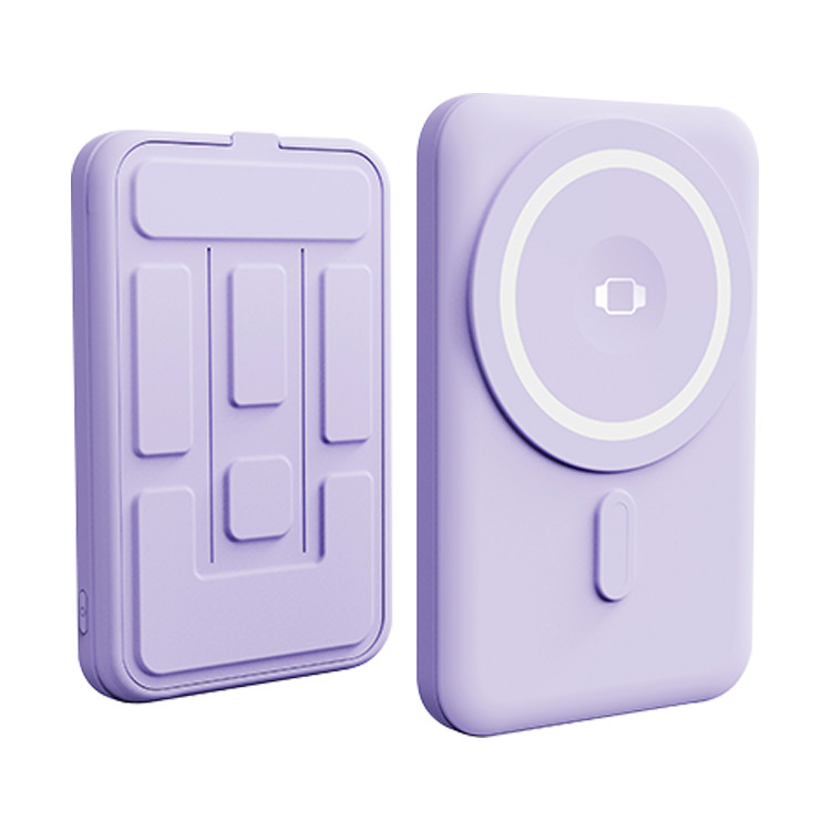 2024 New Products Ultra Thin Power Bank Magnetic Wireless Power Bank 10000mah 5000mah Pd 20w Wireless 15w Mini Powerbank