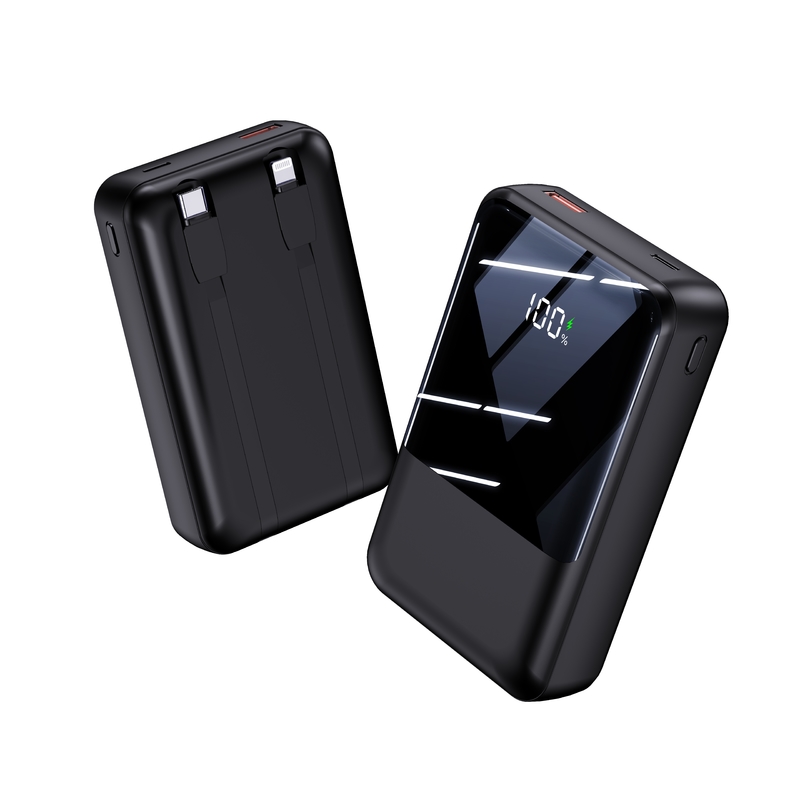 2024 NEW 20000mAh 35W Super Fast Charging Power Banks With LED Display Built in Double-Cablepower Banks & Power Station